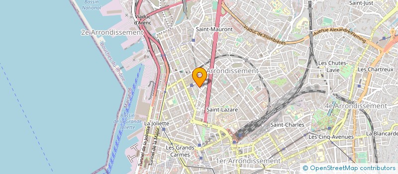 localisation de l'entreprise L'EVEIL à MARSEILLE
