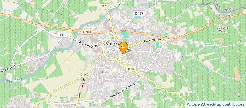 localisation de l'entreprise L'EVEIL A SOI à VALREAS