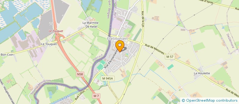 localisation de l'entreprise L'EVEIL DES MERVEILLES  FRELINGHIEN