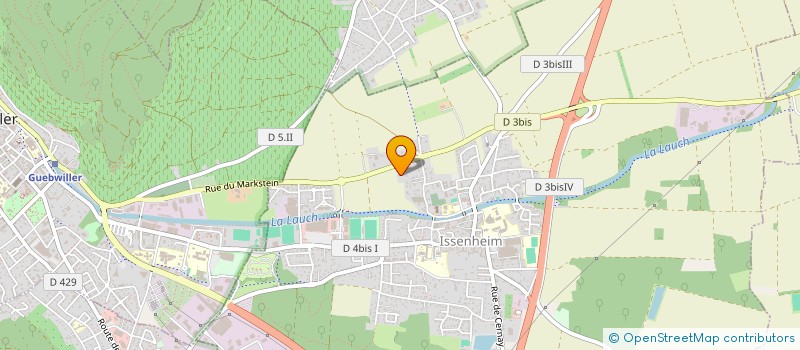 localisation de l'entreprise L'EVEIL DES PETITES MAINS à ISSENHEIM