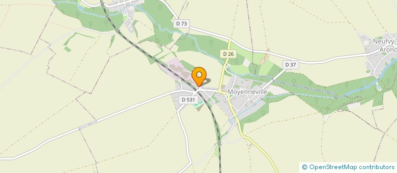 localisation de l'entreprise L'EVEIL DES POUSSES  MOYENNEVILLE