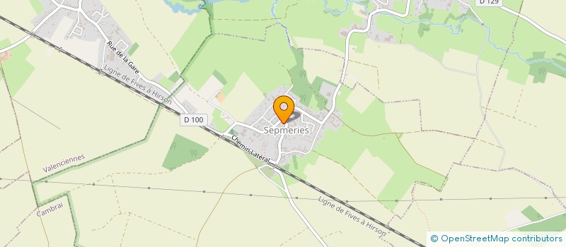 localisation de l'entreprise L'EVEIL DES RIOTS à SEPMERIES