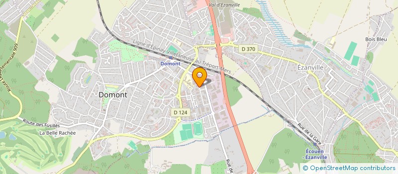 localisation de l'entreprise L'EVEIL DES SENS à DOMONT