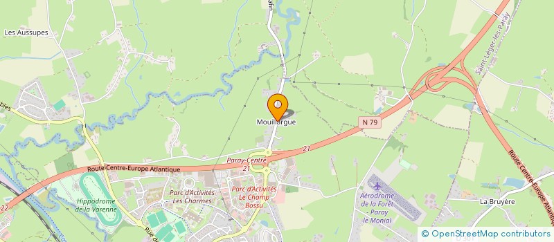 localisation de l'entreprise L'EVEIL DU CHAROLLAIS  PARAY-LE-MONIAL