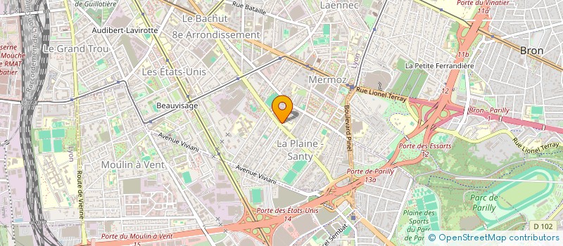 localisation de l'entreprise L'EVEIL DU PHNIX  LYON