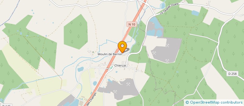 localisation de l'entreprise L'EVEIL NATURE  BEDENAC