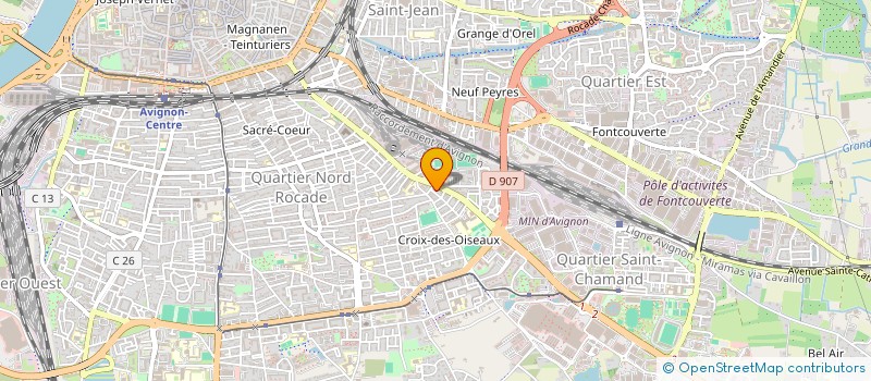 localisation de l'entreprise L'EVEIL PAR LE CORPS  AVIGNON