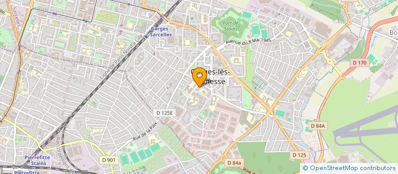 localisation de l'entreprise L'EVEIL PAR LE JEU à GARGES LES GONESSE