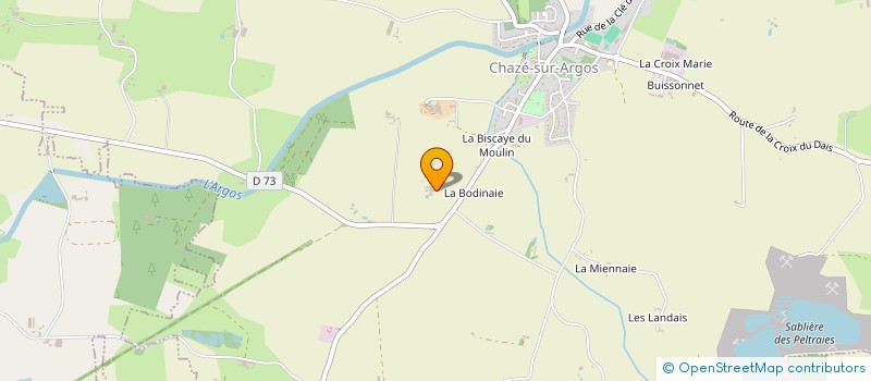 localisation de l'entreprise L'EVEILL à SEGRE-EN-ANJOU BLEU