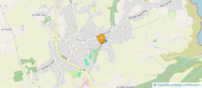 localisation de l'entreprise L EVEILLEUR  PORDIC