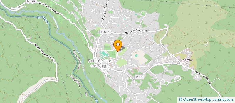 localisation de l'entreprise L EVENEMENT A à SAINT-CEZAIRE-SUR-SIAGNE