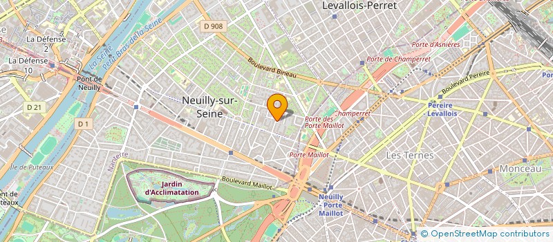 localisation de l'entreprise L EVENEMENTIEL DES SENIORS à NEUILLY-SUR-SEINE