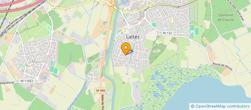 localisation de l'entreprise L'EVENEMENTIEL MONTPELLIERAIN  LATTES