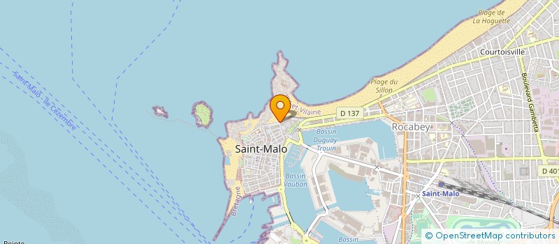 localisation de l'entreprise L'EVENTAIL à SAINT-MALO