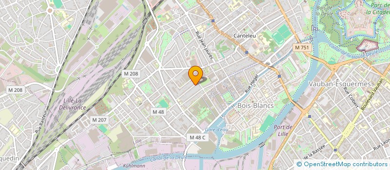 localisation de l'entreprise L'EVENTAIL ATELIER MAGIQUE  LILLE