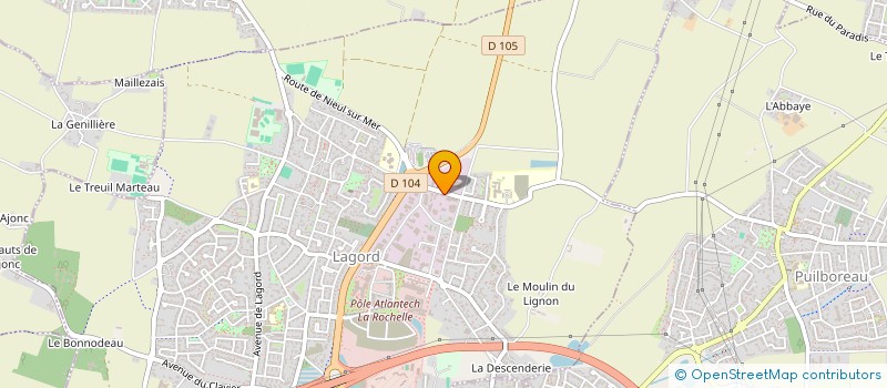 localisation de l'entreprise L. EVENTS  LAGORD