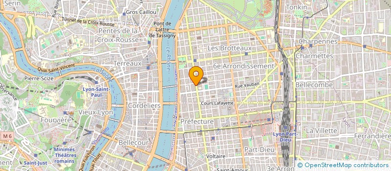 localisation de l'entreprise L'EVERGREEN à LYON
