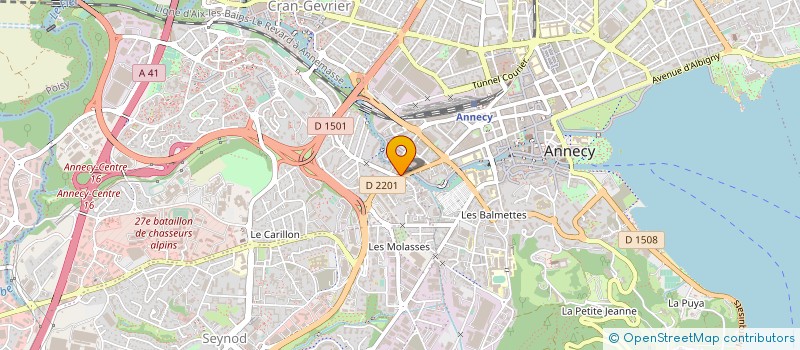 localisation de l'entreprise L'EVIDENCE  ANNECY