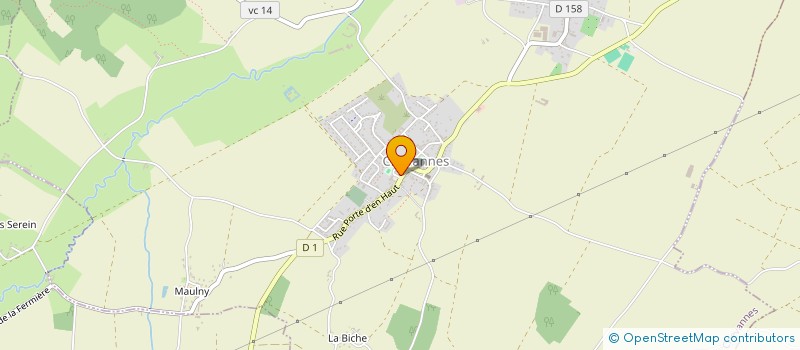 localisation de l'entreprise L'EVIDENCE  CHEVANNES