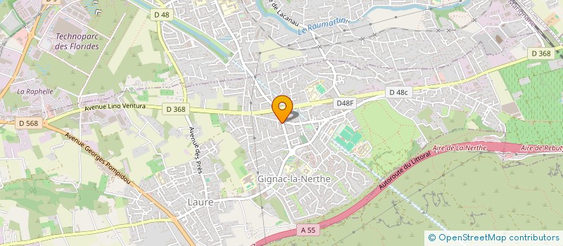 localisation de l'entreprise L'EVIDENCE à GIGNAC-LA-NERTHE