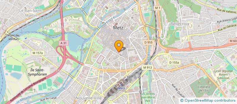 localisation de l'entreprise L'EVIDENCE II  METZ