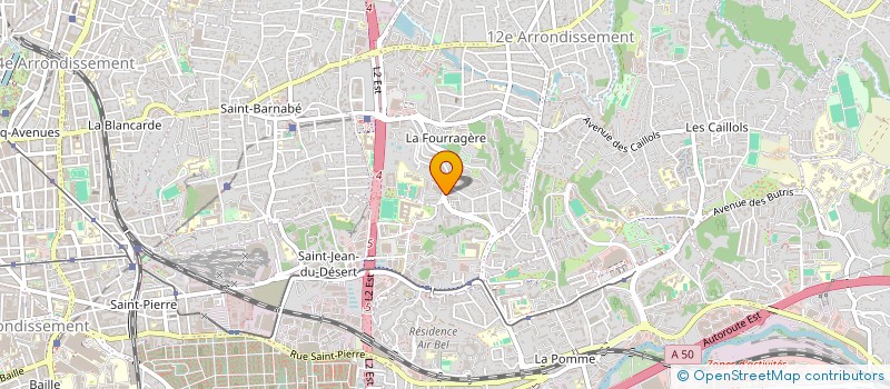 localisation de l'entreprise L'EVIEDANSE à MARSEILLE