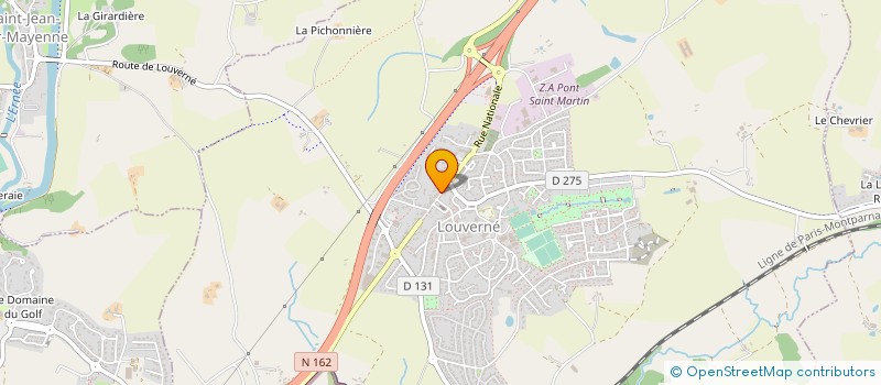 localisation de l'entreprise L'EXCELLENCE 2 à LOUVERNE