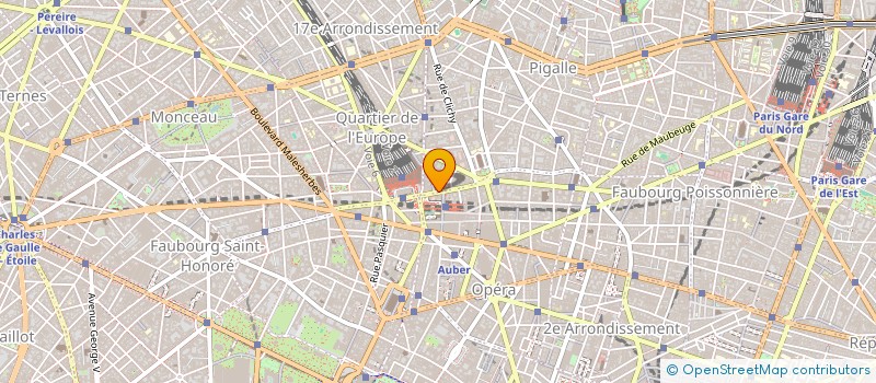 localisation de l'entreprise L'EXCELLENCE à PARIS