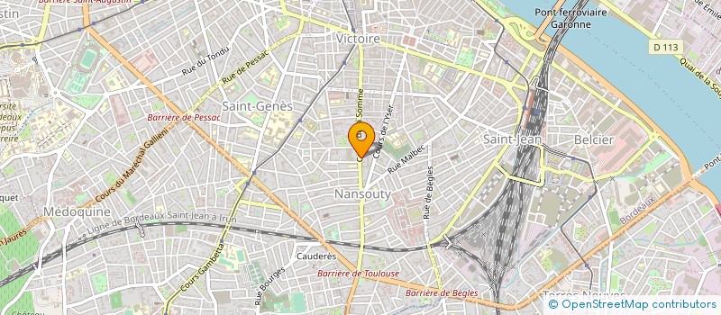 localisation de l'entreprise L EXCELLENCE à BORDEAUX