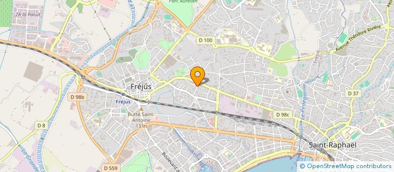 localisation de l'entreprise L'EXCELLENCE à FREJUS