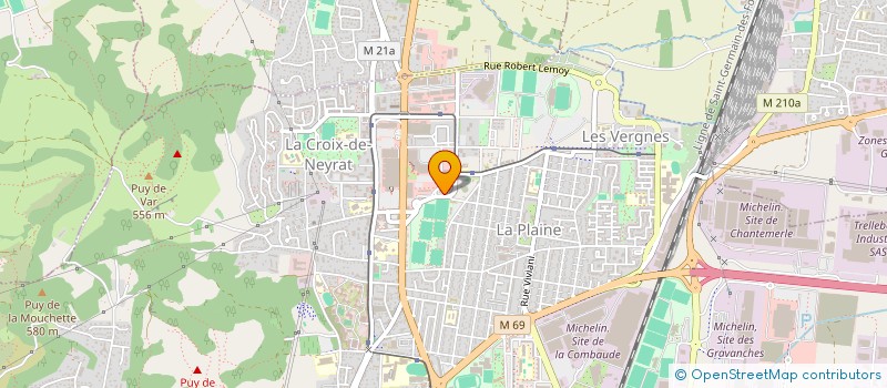 localisation de l'entreprise L'EXCELLENCE D'AUVERGNE  CLERMONT-FERRAND