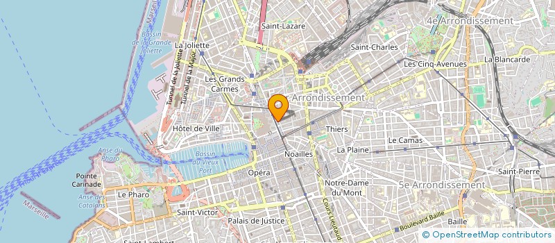 localisation de l'entreprise L'EXCELLENCE DE L'ONGLE à MARSEILLE