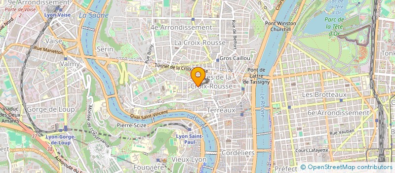 localisation de l'entreprise L'EXCEPTION à LYON