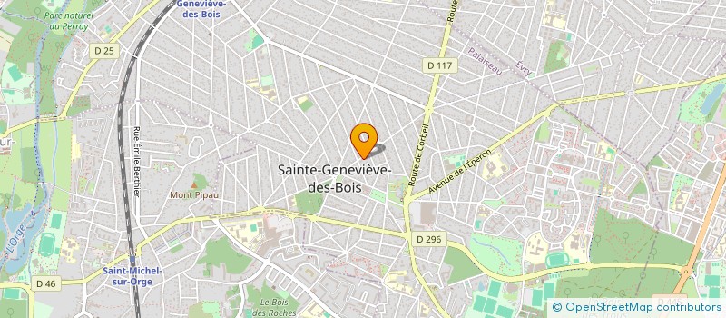 localisation de l'entreprise L'EXCEPTIONNELLE ABIGAIL à SAINTE-GENEVIEVE-DES-BOIS