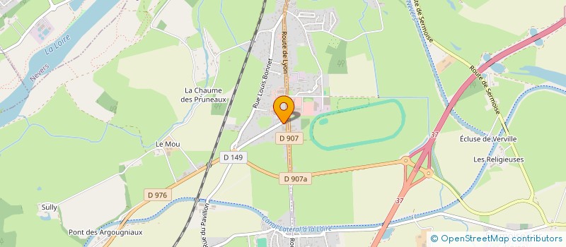 localisation de l'entreprise L'EXCUSE CHALLUY SERMOISE  CHALLUY