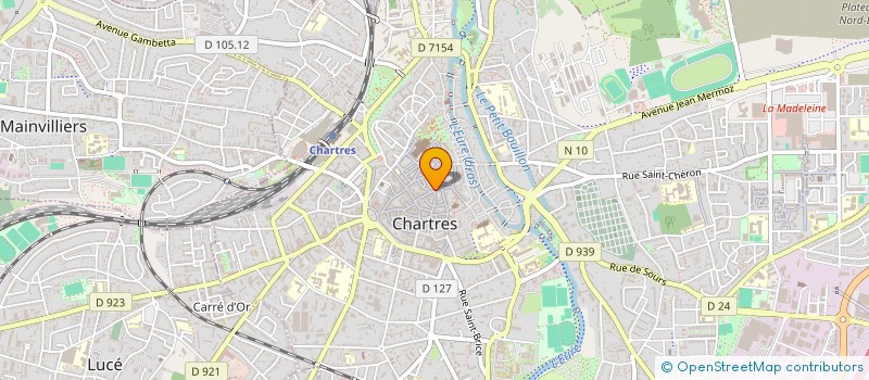 localisation de l'entreprise L'EXOTIQUE à CHARTRES