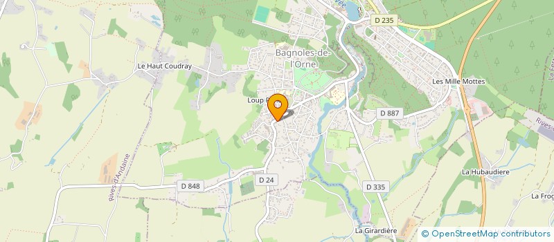 localisation de l'entreprise L'EXPERIENCE DE DJEYCO à BAGNOLES-DE-L'ORNE-NORMANDIE