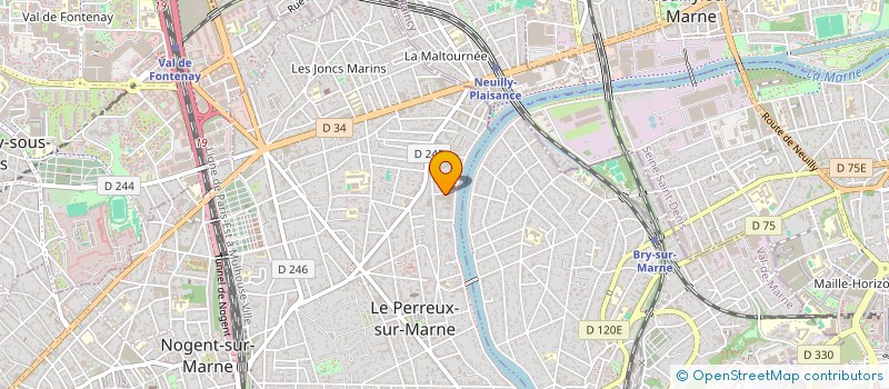 localisation de l'entreprise L'EXPERIENCE HARMAAT à LE PERREUX-SUR-MARNE