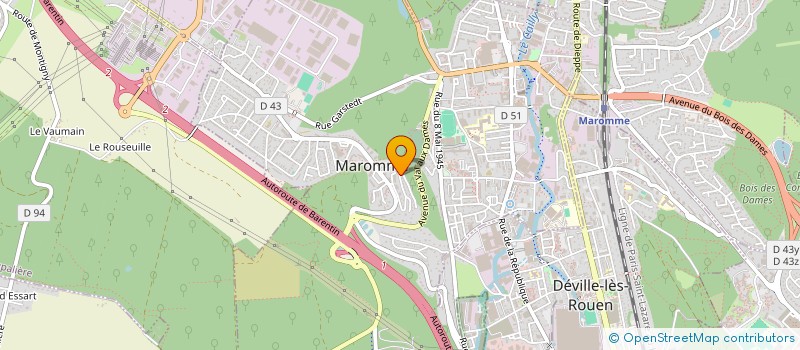 localisation de l'entreprise L'EXPERT BBC  MAROMME