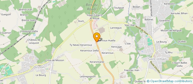 localisation de l'entreprise L EXPERT BRETAGNE à LANDERNEAU