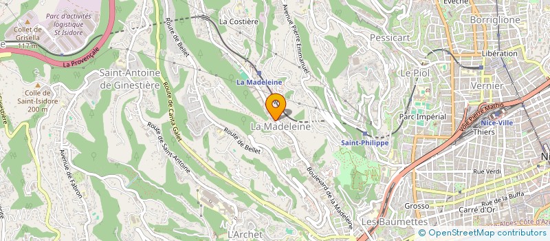localisation de l'entreprise L'EXPERT CARRELAGE à NICE