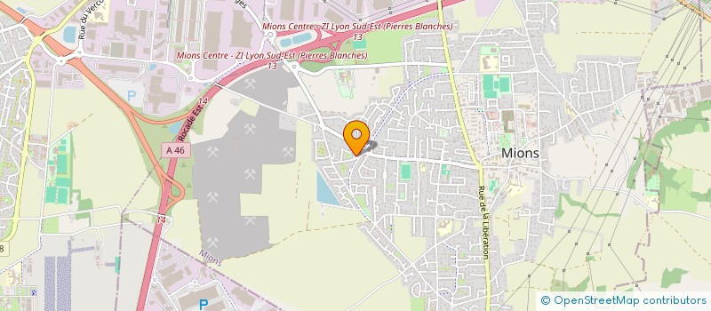 localisation de l'entreprise L'EXPERT CCTL à SAINT-GENIS-LAVAL