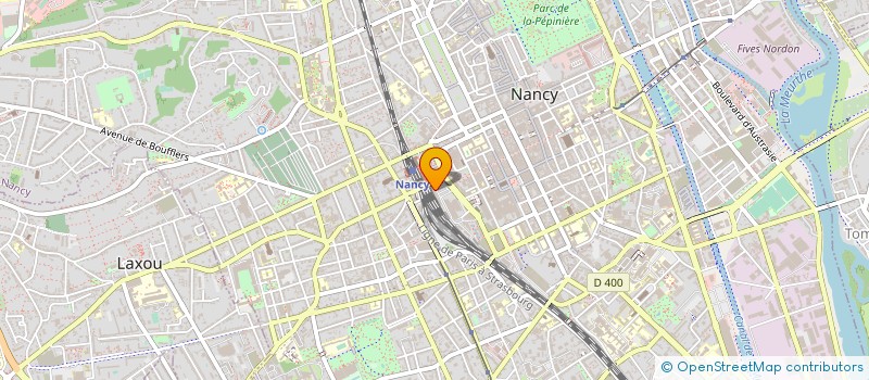 localisation de l'entreprise L EXPERT COMPTABLE NANCY à NANCY