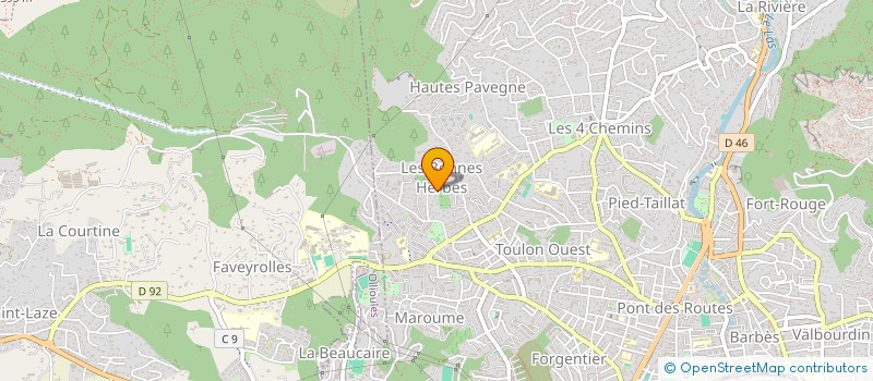 localisation de l'entreprise L'EXPERT DU SOL à TOULON