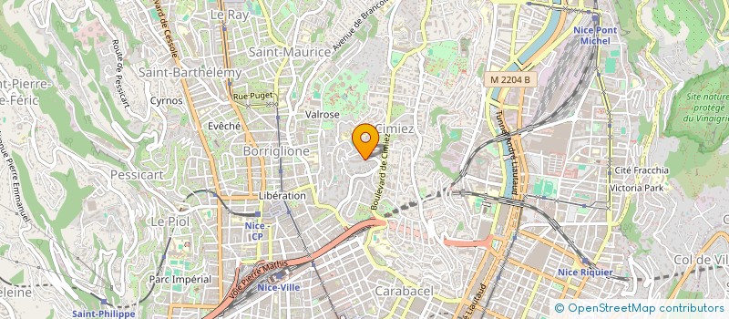 localisation de l'entreprise L'EXPERT DU VTC à NICE