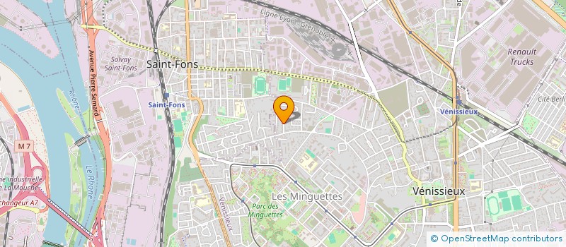 localisation de l'entreprise L'EXPERT-METHODES  VENISSIEUX