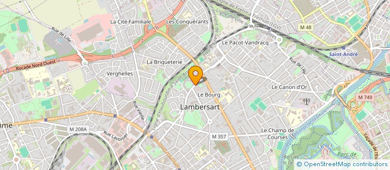 localisation de l'entreprise L'EXPERT SOCIAL à LILLE