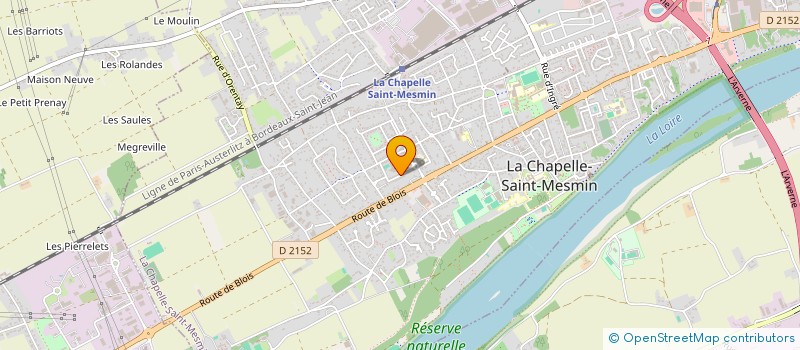 localisation de l'entreprise L-EXPERTISE à LA CHAPELLE-SAINT-MESMIN