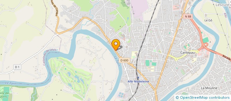 localisation de l'entreprise L'EXPERTISE AUTO à ALBI