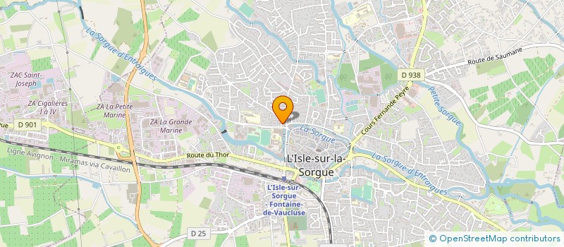 localisation de l'entreprise L EXPERTISE IMMOBILIERE à LE THOR